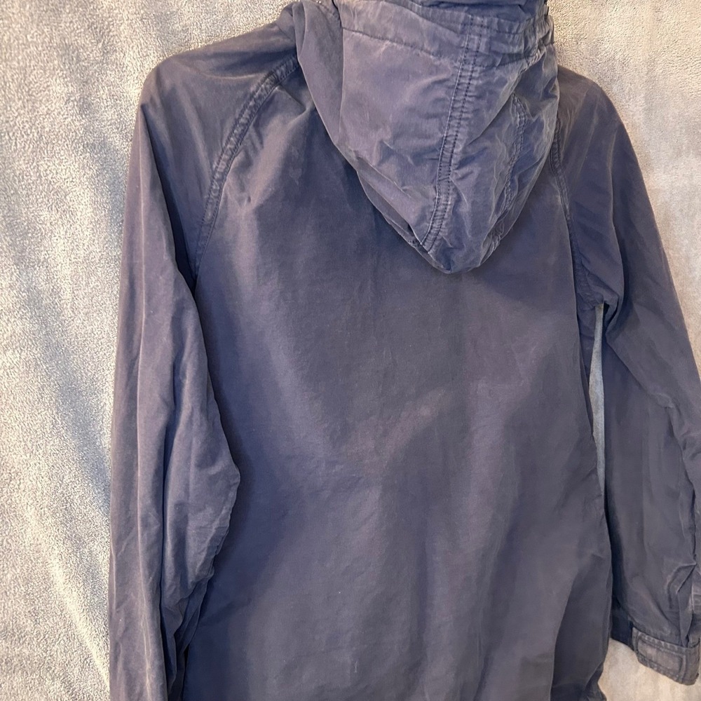 Penfield Womens XS Full Zip Utility Strength Lightweight Navy Blue Hooded Jacket - Picture 12 of 16